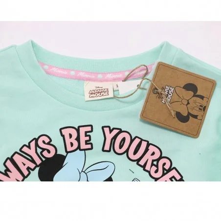 Disney Minnie Mouse παιδική μπλούζα φούτερ για κορίτσια (EV1053.BIO)