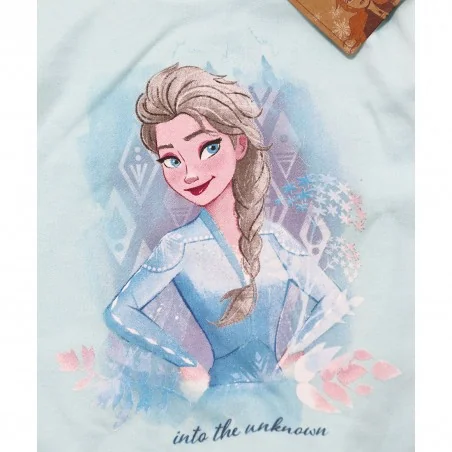 Disney Frozen παιδική μπλούζα φούτερ με οργανικό βαμβάκι (VH1096.BIO Blue) Disney Frozen παιδική μπλούζα φούτερ με οργανικό βαμβάκι (VH1096.BIO Blue)