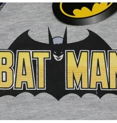 Βρεφικό Βαμβακερό Σετ 2 Τεμαχίων DC Comics - Batman "Hero" (Σκούρο Μπλε / Γκρι) (EV0029 navy) - Χειμωνιάτικα / εποχιακά σετ