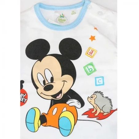 Disney Baby Mickey Mouse Βρεφικό βαμβακερό μπλουζάκι (71501B)