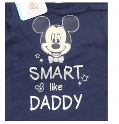 Disney Baby Mickey Mouse Βρεφικό βαμβακερό μπλουζάκι (TH0080)