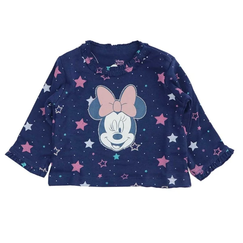 Disney Baby Minnie Mouse Βρεφική Βαμβακερή Μπλούζα με Αστέρια & Βολάν – Μπλε Σκούρο (DIS MF 51 02 1329) Disney Baby Minnie Mouse Βρεφική Βαμβακερή Μπλούζα με Αστέρια & Βολάν – Μπλε Σκούρο (DIS MF 51 02 1329)
