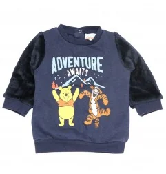 Disney Baby Winnie The Pooh Βρεφικό φούτερ (VH0025 navy) - Ζακέτες - Μπλούζες φούτερ