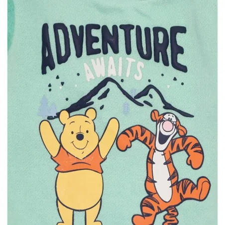 Disney Baby Winnie the Pooh & Tigger Βρεφική Μπλούζα Φούτερ "Adventure Awaits" - Βεραμάν (VH0025) Disney Baby Winnie the Pooh & Tigger Βρεφική Μπλούζα Φούτερ "Adventure Awaits" - Βεραμάν (VH0025)