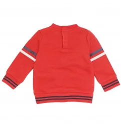 Disney Baby Mickey Mouse Βρεφική Μπλούζα Φούτερ με Ναυτικό Σχέδιο - Κόκκινο (VH0017 red)