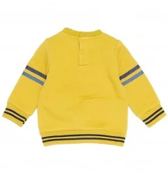 Disney Baby Mickey Mouse Βρεφική Μπλούζα Φούτερ με Ναυτικό Σχέδιο - Κίτρινο (VH0017 yellow)