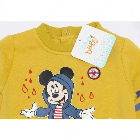 Disney Baby Mickey Mouse Βρεφική Μπλούζα Φούτερ με Ναυτικό Σχέδιο - Κίτρινο (VH0017 yellow) Disney Baby Mickey Mouse Βρεφική Μπλούζα Φούτερ με Ναυτικό Σχέδιο - Κίτρινο (VH0017 yellow)
