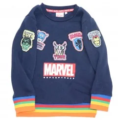 Marvel Avengers Χειμωνιάτικο Παιδικό Σετ Φόρμας για αγόρια (VH1150 navy)