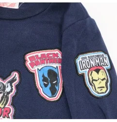 Marvel Avengers Χειμωνιάτικο Παιδικό Σετ Φόρμας για αγόρια (VH1150 navy) - Φόρμες