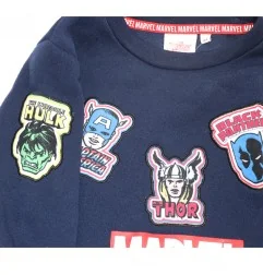 Marvel Avengers Χειμωνιάτικο Παιδικό Σετ Φόρμας για αγόρια (VH1150 navy) - Φόρμες