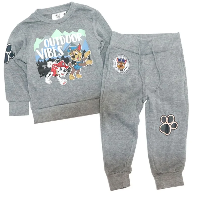 Paw Patrol Παιδικό Σετ Φόρμας για αγόρια (VH1131 grey)