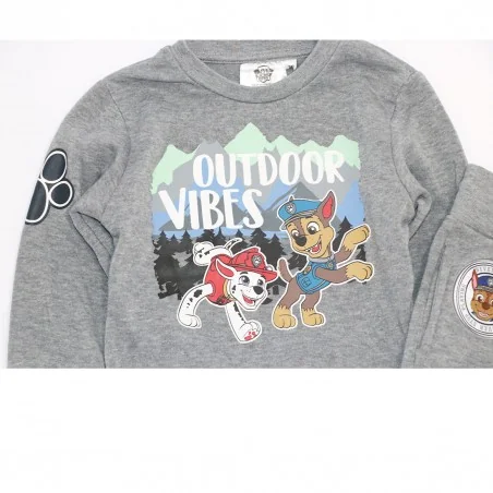 Paw Patrol Παιδικό Σετ Φόρμας για αγόρια (VH1131 grey)