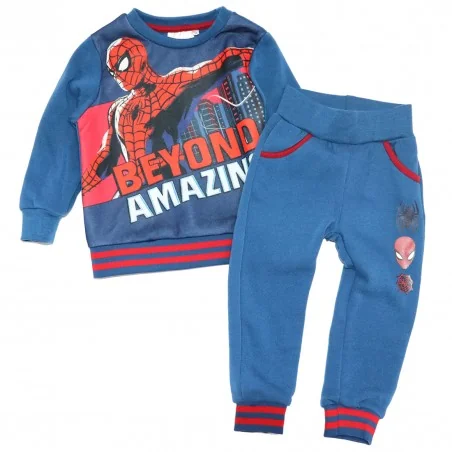 Marvel Spiderman Παιδικό Χειμωνιάτικο Σετ Φόρμας για αγόρια (VH1346)