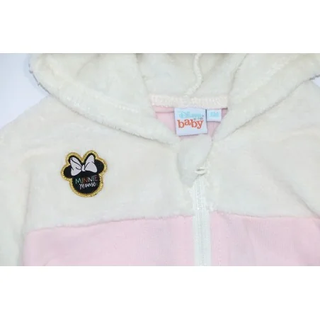 Disney Baby Minnie Mouse Βρεφική Χειμερινή Ζακέτα "Little Explorer" με Χνουδωτή Κουκούλα - Λευκό/Ροζ (VH0039 pink) Disney Baby Minnie Mouse Βρεφική Χειμερινή Ζακέτα "Little Explorer" με Χνουδωτή Κουκούλα - Λευκό/Ροζ (VH0039 pink)