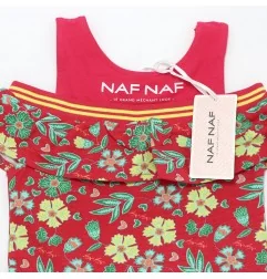 NAF NAF Παιδικό φόρεμα για κορίτσια (NNSE1075RED) - Καλοκαιρινά φορέματα