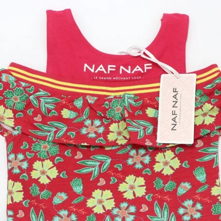 NAF NAF Παιδικό φόρεμα για κορίτσια (NNSE1075RED)