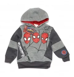 Marvel Spiderman Παιδικό Χειμωνιάτικο Σετ Φόρμας για αγόρια (HU1348 grey)