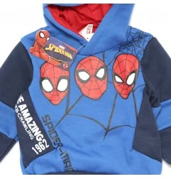 Marvel Spiderman Παιδικό Χειμωνιάτικο Σετ Φόρμας για αγόρια (HU1348 blue) - Φόρμες