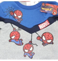 Marvel Spiderman Παιδικό Χειμωνιάτικο Σετ Φόρμας για αγόρια (HU1363 grey) - Φόρμες