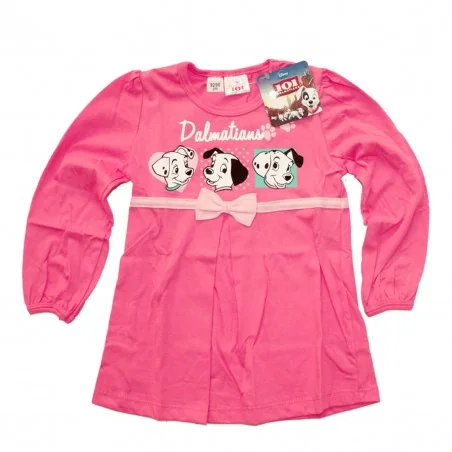 Παιδικό Τουνίκ 101 Dalmatians (DIS D 52 02 1524 PINK) - Εποχιακά/ Χειμωνιάτικα Φορέματα