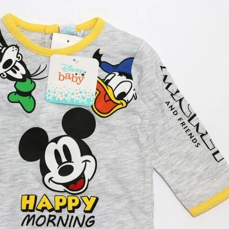 Βρεφικό Ολόσωμο Φορμάκι Disney Baby Mickey Mouse & Friends – "Happy Morning" (EV0333 grey) Βρεφικό Ολόσωμο Φορμάκι Disney Baby Mickey Mouse & Friends – "Happy Morning" (EV0333 grey)