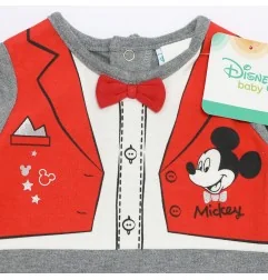 Disney Baby Mickey Mouse Βρεφικό βαμβακερό φορμάκι (HS0317) - Φορμάκια εποχικά (βαμβακερά)