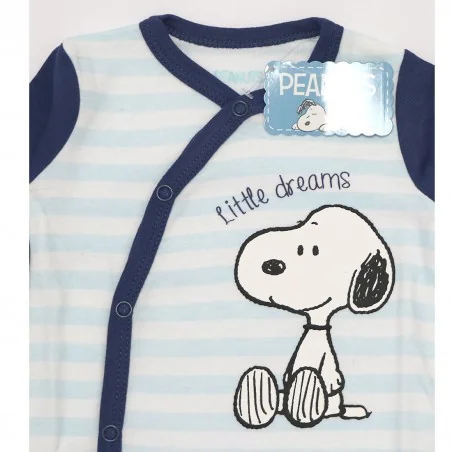 Βρεφικό Ολόσωμο Φορμάκι Snoopy Peanuts - "Little Dreams" με Πλάγιο Κούμπωμα (SN 51 05 499) Βρεφικό Ολόσωμο Φορμάκι Snoopy Peanuts - "Little Dreams" με Πλάγιο Κούμπωμα (SN 51 05 499)