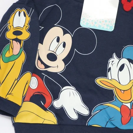 Disney Baby: Βρεφική Μπλούζα Φούτερ Mickey & Friends "The Gang" - Μπλε Σκούρο (VH0010 navy) Disney Baby: Βρεφική Μπλούζα Φούτερ Mickey & Friends "The Gang" - Μπλε Σκούρο (VH0010 navy)
