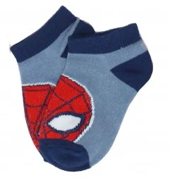 Marvel Spiderman παιδικές κοντές κάλτσες σετ 3 ζευγάρια (WE0601 white) - Μακρυμάνικα ζιπουνάκια φάκελος