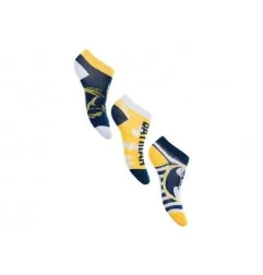 Batman παιδικές κοντές κάλτσες σετ 3 ζευγάρια (WE0612 yellow) - Κάλτσες κοντές κορίτσι