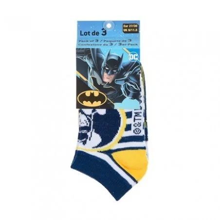 Batman παιδικές κοντές κάλτσες σετ 3 ζευγάρια (WE0612 yellow) Batman παιδικές κοντές κάλτσες σετ 3 ζευγάρια (WE0612 yellow)
