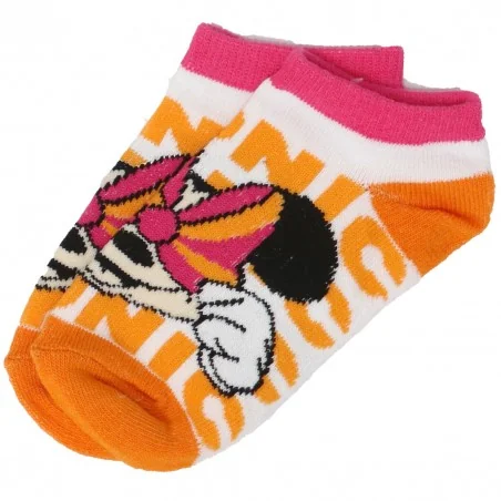 Disney Minnie Mouse παιδικές κοντές κάλτσες σετ 3 ζευγάρια (WE0621 orange) Disney Minnie Mouse παιδικές κοντές κάλτσες σετ 3 ζευγάρια (WE0621 orange)