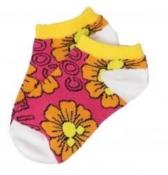 Disney Minnie Mouse παιδικές κοντές κάλτσες σετ 3 ζευγάρια (WE0621 orange)