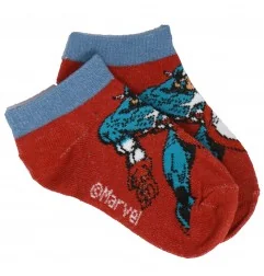 Marvel Avengers παιδικές κοντές κάλτσες σετ 3 ζευγάρια (WE0603B) - Κάλτσες κοντές αγόρι