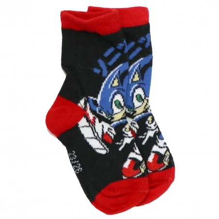 Sonic παιδικές κάλτσες σετ 3 ζευγάρια (HW0670 grey)