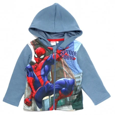 Marvel Spiderman ζακέτα φούτερ για αγόρια (HW1193 blue)