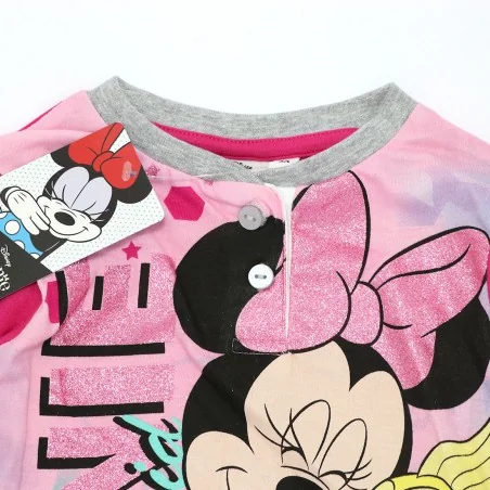 Disney Minnie Mouse Βαμβακερή πιτζάμα Για Κορίτσια (EV2086) Disney Minnie Mouse Βαμβακερή πιτζάμα Για Κορίτσια (EV2086)