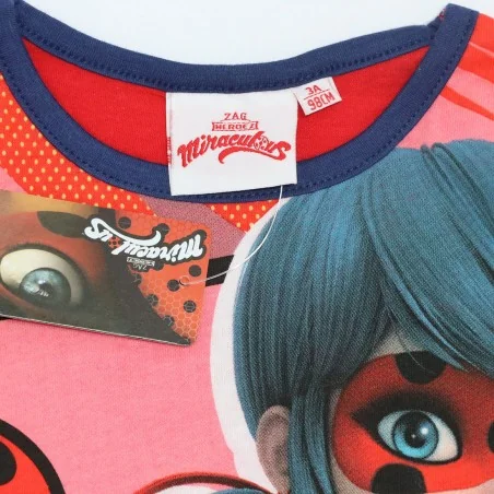 Miraculous Ladybug Βαμβακερή πιτζάμα για κορίτσια (MIR21-1476 RED) Miraculous Ladybug Βαμβακερή πιτζάμα για κορίτσια (MIR21-1476 RED)