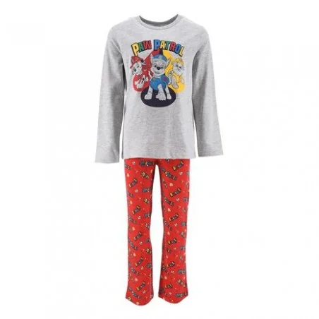 Paw Patrol Βαμβακερή πιτζάμα για αγόρια (VH2011 grey)