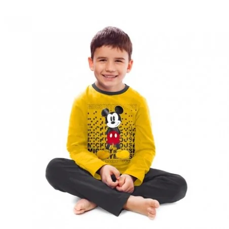 Disney Mickey Mouse Βαμβακερή πιτζάμα για αγόρια (VH2018 yellow) Disney Mickey Mouse Βαμβακερή πιτζάμα για αγόρια (VH2018 yellow)