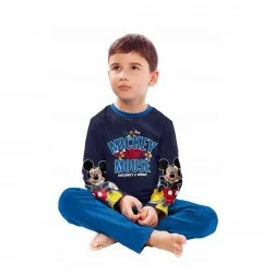 Disney Mickey Mouse Βαμβακερή πιτζάμα για αγόρια (VH2006 navy)