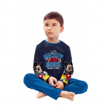 Disney Mickey Mouse Βαμβακερή πιτζάμα για αγόρια (VH2006 navy) Disney Mickey Mouse Βαμβακερή πιτζάμα για αγόρια (VH2006 navy)