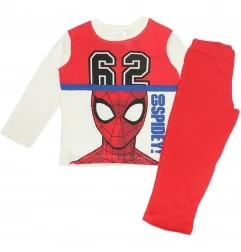 Marvel Spiderman Βαμβακερή Πιτζάμα Για Αγόρια (HU2128 red) - Χειμωνιάτικες / εποχιακές πιτζάμες
