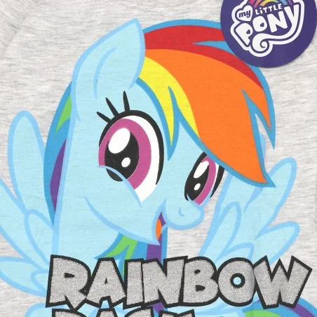 My Little Pony Βαμβακερή πιτζάμα για κορίτσια (PONY 52 04 1226 Grey) My Little Pony Βαμβακερή πιτζάμα για κορίτσια (PONY 52 04 1226 Grey)