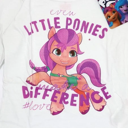 My Little Pony Βαμβακερή πιτζάμα για κορίτσια ( PONY M 52 04 004 Violet)