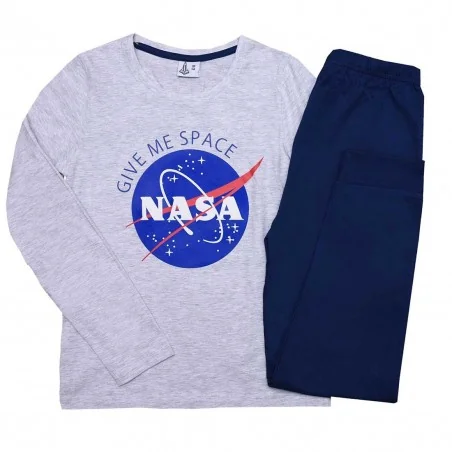 NASA Βαμβακερή πιτζάμα για κορίτσια (NASA 52 04 043) - Χειμωνιάτικες / εποχιακές πιτζάμες