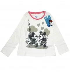 Disney Minnie Mouse Βαμβακερή πιτζάμα για κορίτσια (DIS MF 52 04 8771)