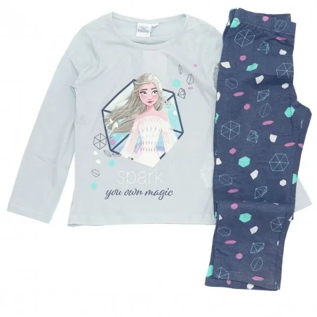 Disney Frozen Βαμβακερή πιτζάμα Για Κορίτσια (HU2001 Blue) Disney Frozen Βαμβακερή πιτζάμα Για Κορίτσια (HU2001 Blue)
