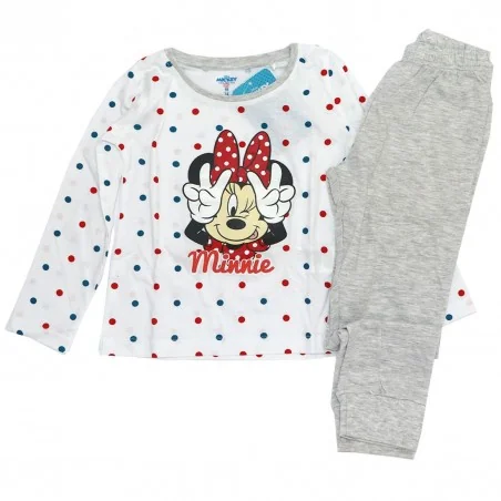 Disney Minnie Mouse Βαμβακερή πιτζάμα Για Κορίτσια (DIS MF 52 04 8840) - Χειμωνιάτικες / εποχιακές πιτζάμες
