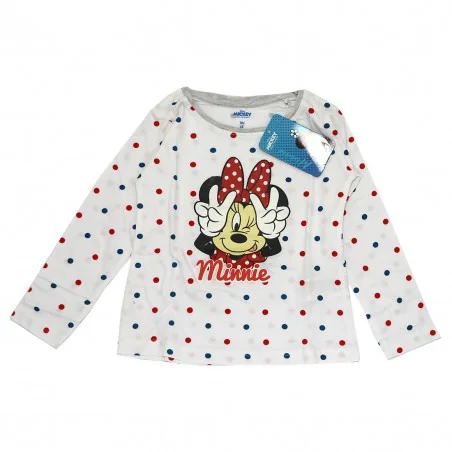 Disney Minnie Mouse Βαμβακερή πιτζάμα Για Κορίτσια (DIS MF 52 04 8840)